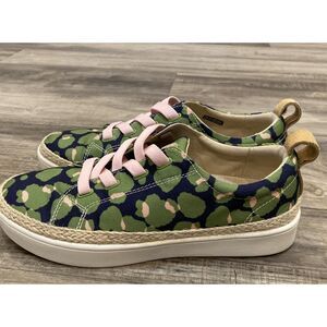 Spenco Women's Malibu Lace Sneaker in Bokeh Navy Size 9.5